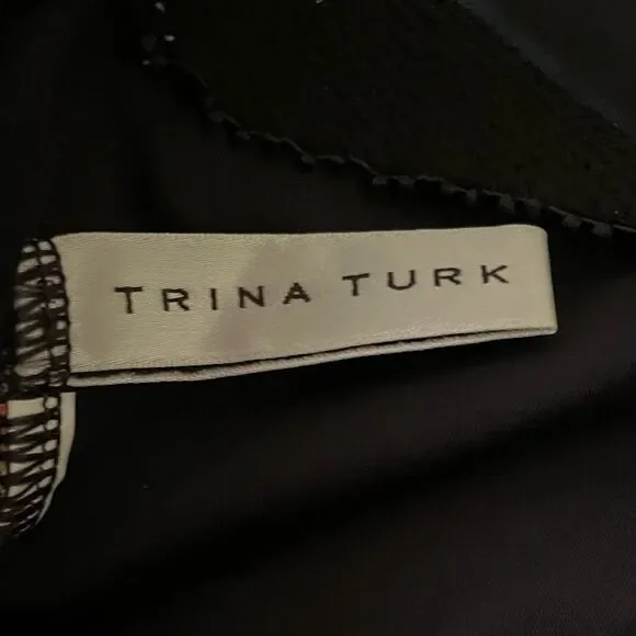 Trina Turk Moroccan Medallion Goddess High-Neck One Piece Swimsuit Bathing Suit One Pieces